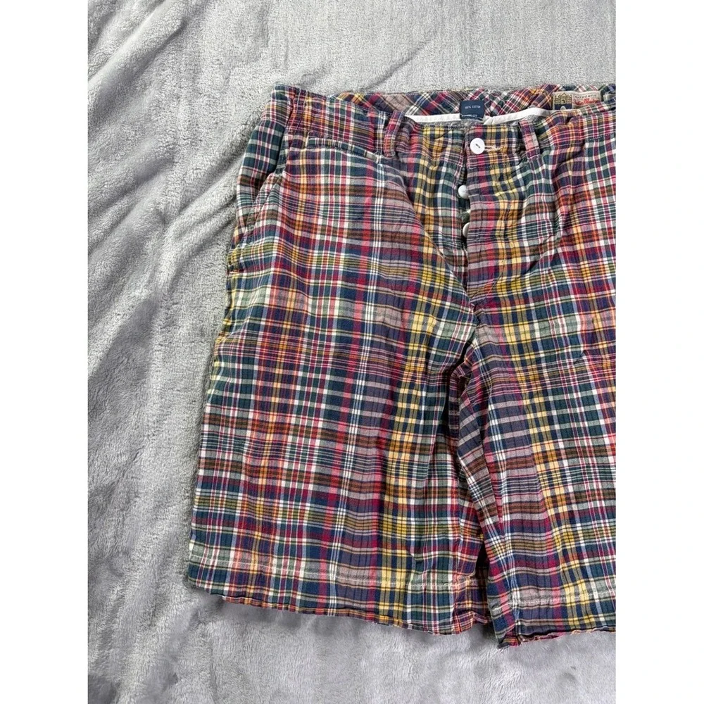 Polo Ralph Lauren AUTHENTIC India Madras 32x8 Multicolor Plaid Checkered Men M